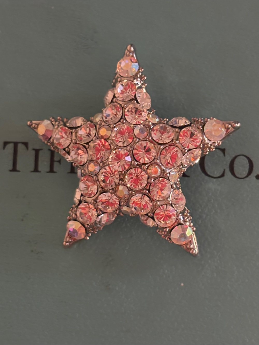 Swarovski Crystal Star Brooch pendant